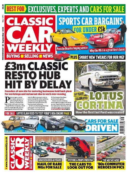Title details for Classic Car Weekly by H BAUER PUBLISHING LIMITED - Available
